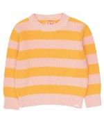 Stripes Sweater Yellow/Pastel Pink