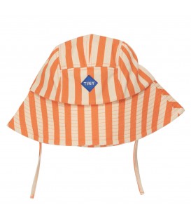 Stripes Bucket Hat Vanilla/Summer Red