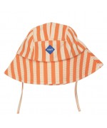 Stripes Bucket Hat Vanilla/Summer Red