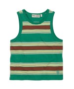 Vest Bottle Green stripe