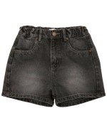 Denim Short Faded Black