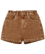 Denim Short Camel Stonewashed