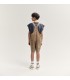 Short Dungaree Camel Stonewashed