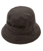 Bucket Hat Asphalt Black