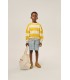 Yellow Stripes Sweatshirt