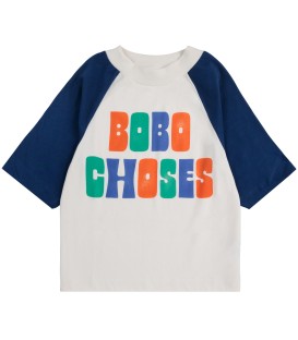 Multicolor Bobo Choses Raglan T-shirt