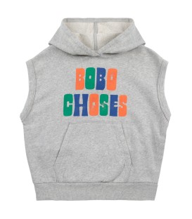 Multicolor Bobo Choses Sleeveless Hoodie