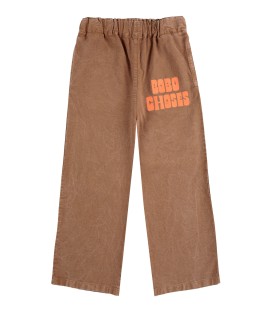 Bobo Choses Woven Brown Pants