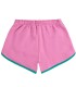 Color Block Pink Shorts