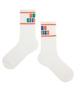 Bobo Choses White Long Socks