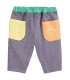 Color Block Woven Baby Pants