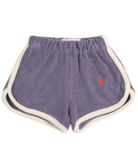 Blue Terry Baby Shorts