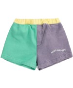 Color Block Woven Baby Shorts