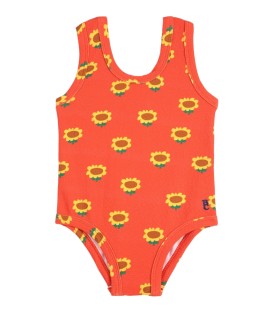 Sunflower AOP Baby Swimsuit