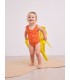 Sunflower AOP Baby Swimsuit