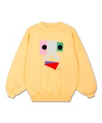 Crewneck Sweater Apricot Orange