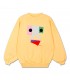 Crewneck Sweater Apricot Orange