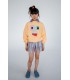 Crewneck Sweater Apricot Orange