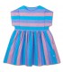 Vestido Tricolor Block Stripe