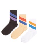 Sporty Socks 3 Pack Stripe SS25