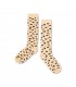 Knee Socks Leopard Flower