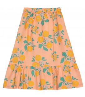 Flowers Long Skirt