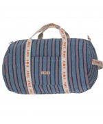 Stripes Denim Duffle Bag