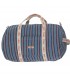 Stripes Denim Duffle Bag