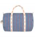 Stripes Denim Duffle Bag