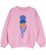 Sweatshirt Ice Cream Bubble Pink