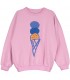 Sweatshirt Ice Cream Bubble Pink