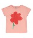 S/sleeve Baby T-shirt Big Poppy Pale Pink