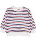 Stripes Multicolor Sweatshirt Light Cream