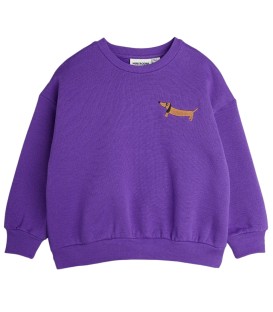 Dog Sweatshirt Purple