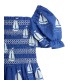 Sailing Boats Woven Dress