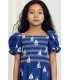 Sailing Boats Woven Dress